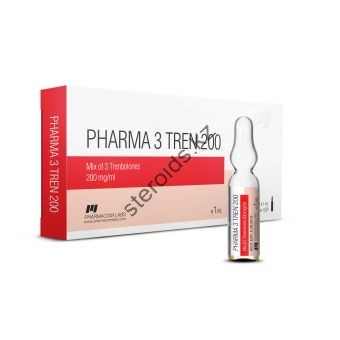 Три-тренболон Фармаком (PHARMA 3 TREN 200) 10 ампул по 1мл (1амп 200 мг) - Тараз